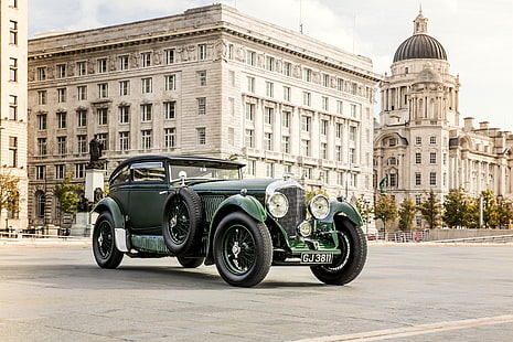 Bentley, Coupé, 1930, Velocidade 6, HD papel de parede HD wallpaper