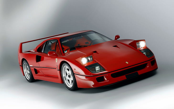 araba, Ferrari F40, HD masaüstü duvar kağıdı
