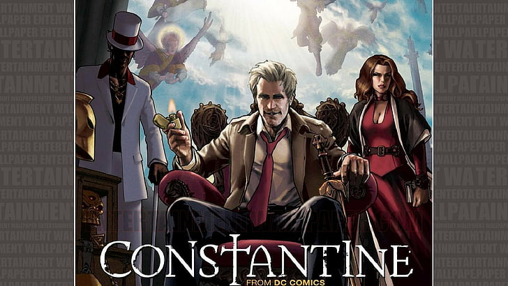 1constantine, komiksy, Constantine, d-c, dc-comics, dramat, fantazje, horror, okultyzm, plakat, serial, nadprzyrodzony, Tapety HD
