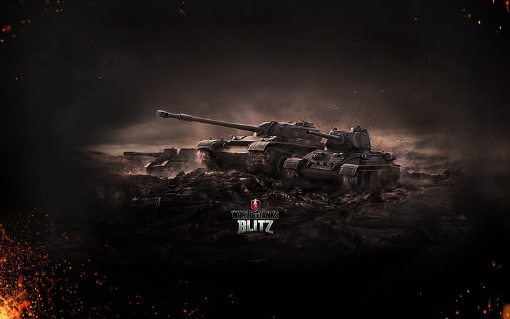 Blitz game poster, world of tanks blitz, world of tanks, su-152, t-54, t-34-85, ussr, wot, HD wallpaper