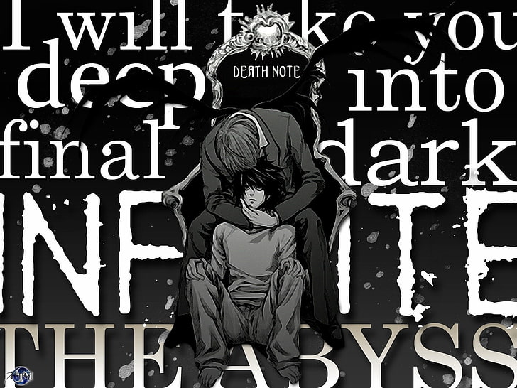 Death Note digital wallpaper, Anime, Death Note, HD wallpaper