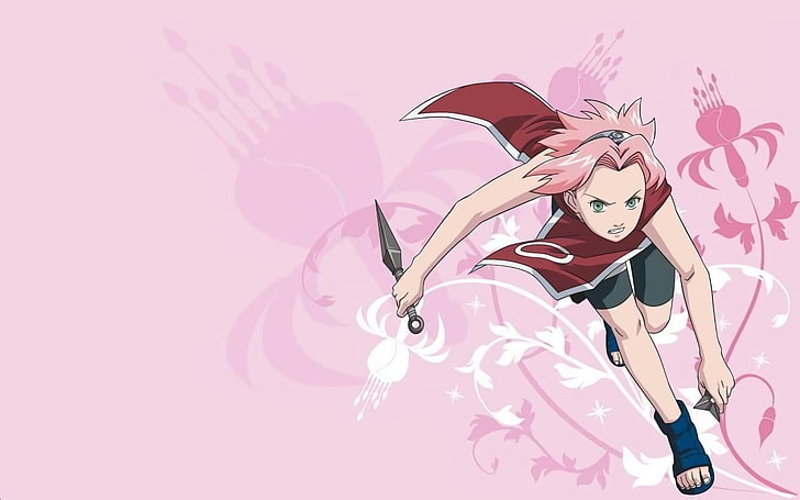 Anime, Naruto, Sakura Haruno, HD wallpaper