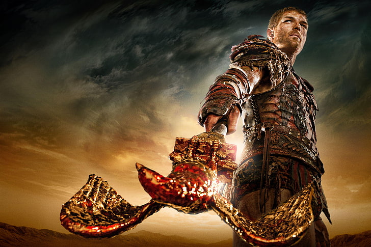 Spartacus illustration, the film, the series, history, Spartacus, war of the damned, HD wallpaper