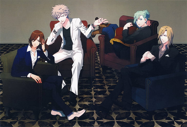أنيمي ، Uta no Prince-sama ، Camus (Uta no Prince-sama) ، Kotobuki Reiji ، كوروساكي رانمارو ، Mikaze Ai، خلفية HD