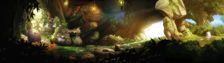 Video Game, Ori and the Blind Forest, HD wallpaper