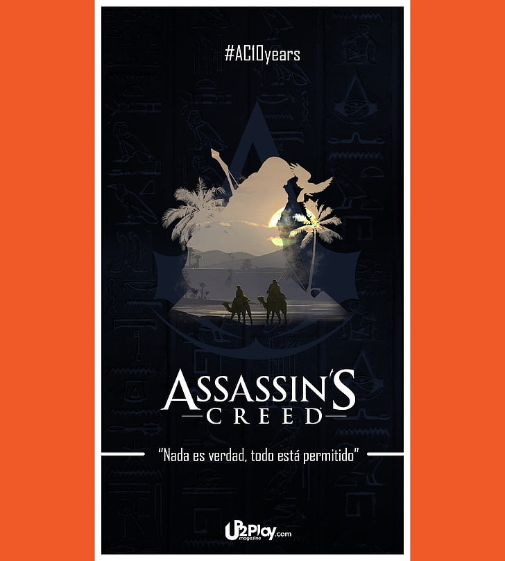 Assassins Creed, Assassins Creed Syndicate, Assassins Creed: Братство, Assassins Creed: Unity, Цифровые принты, Ubi30, Ubisoft, Ultra HD, видеоигры, HD обои, телефон обои