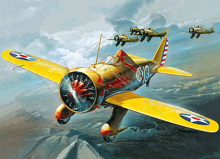 خلفية رقمية أحادية السطح صفراء ، طائرة ، مجموعة ، مقاتلة ، فنية ، ميشيغان ، بوينج ، محرك ، معدن ، تبريد ، تسعة ، SR-1340E. ، مع شعاعي ، P-26A ، 1934. ، مجموعة monoplane ، Pratt & amp ؛ ويتني ، اعتراضات ، حقل Selfridge ، هواء ، Peashooter، خلفية HD HD wallpaper