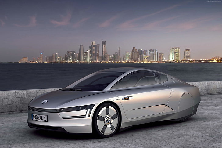 Volkswagen, inceleme, test sürüşü, 2015 Detroit Auto Show.NAIAS, sınırlı sayıda, En İyi Elektrikli Otomobiller 2015, hibrit, eko güvenli, elektrikli arabalar, Volkswagen XL1, HD masaüstü duvar kağıdı