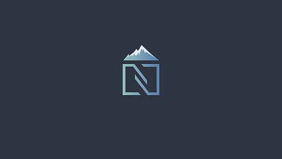  nordic landscapes, mountains, logo, HD wallpaper HD wallpaper