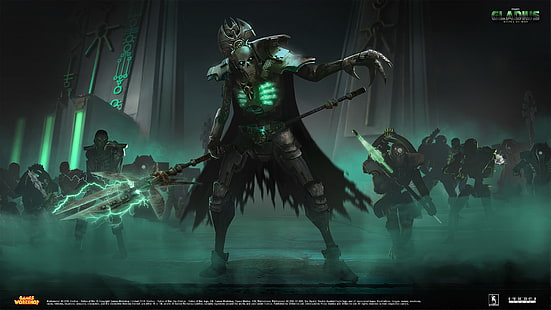 Warhammer 40,000, Gladius, Necrons, Taller de juegos, Fondo de pantalla HD HD wallpaper