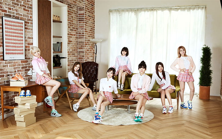 AOA, Korean music girls 05, AOA, Korean, Music, Girls, HD wallpaper