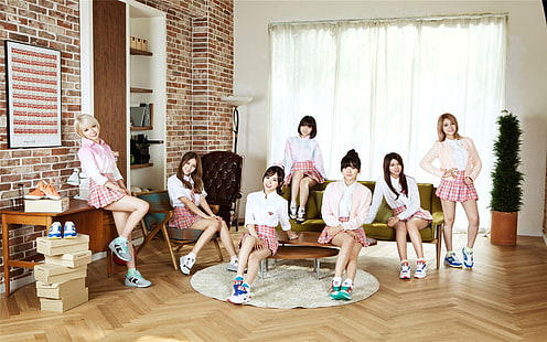 AOA, coreano, música, meninas 05, AOA, coreano, música, Meninas, HD papel de parede HD wallpaper