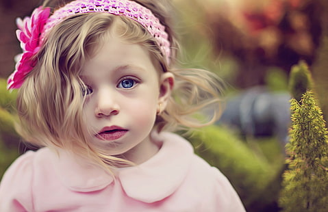 dziecko, dzieci, niebieskie oczy, Tapety HD HD wallpaper