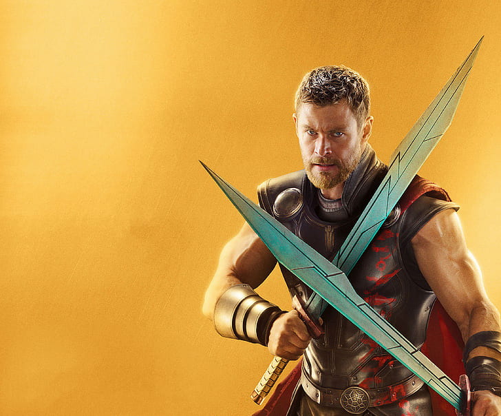 Thor, Chris Hemsworth, Marvel Comics, Vingadores: Guerra Infinita, 4K, HD papel de parede