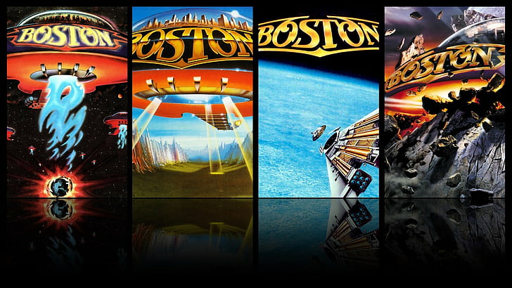 بوسطن (فرقة) ، موسيقى ، فرق الروك، خلفية HD