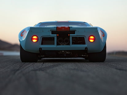 1968, classic, ford, gt40, gulf oil, le mans, race, racing, supercar, Sfondo HD HD wallpaper