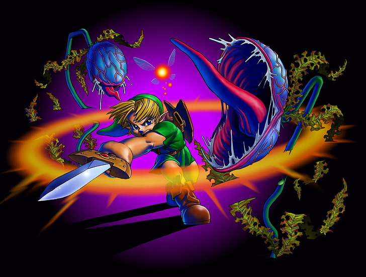 Zelda, The Legend Of Zelda: Ocarina Of Time, Link, Sfondo HD