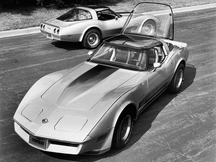 1982, c 3, chevrolet, collector, corvette, edition, muscle, supercar, Fond d'écran HD