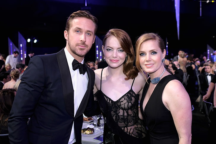 Ryan Gosling, La La Land, Oscar 2017, Emma Stone, Fondo de pantalla HD