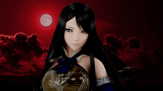 Castlevania: Order Of Ecclesia, Shanoa (Castlevania), Moon, jeu vidéo filles, art numérique, Castlevania, Fond d'écran HD HD wallpaper