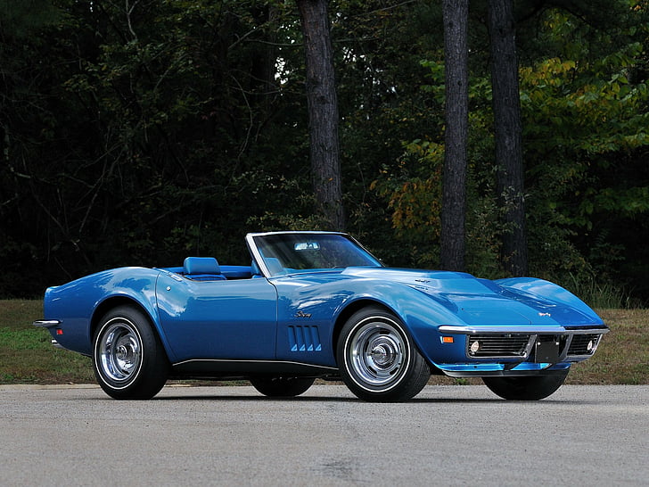 1969, 427, c 3, chevrolet, convertible, corvette, l88, muscle, stingray, supercar, HD wallpaper
