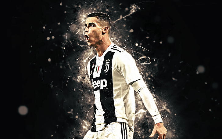 Soccer, Cristiano Ronaldo, Juventus F.C., Portuguese, HD wallpaper