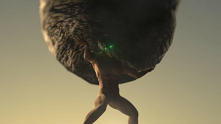 อะนิเมะเรื่อง Attack On Titan, Eren Yeager, วอลล์เปเปอร์ HD