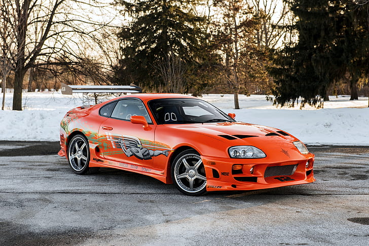 Toyota, Supra, The Fast and the Furious, 2001, Wallpaper HD
