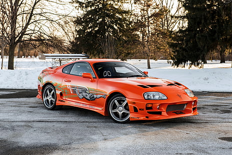 Toyota, Supra, The Fast and the Furious, 2001, Wallpaper HD HD wallpaper
