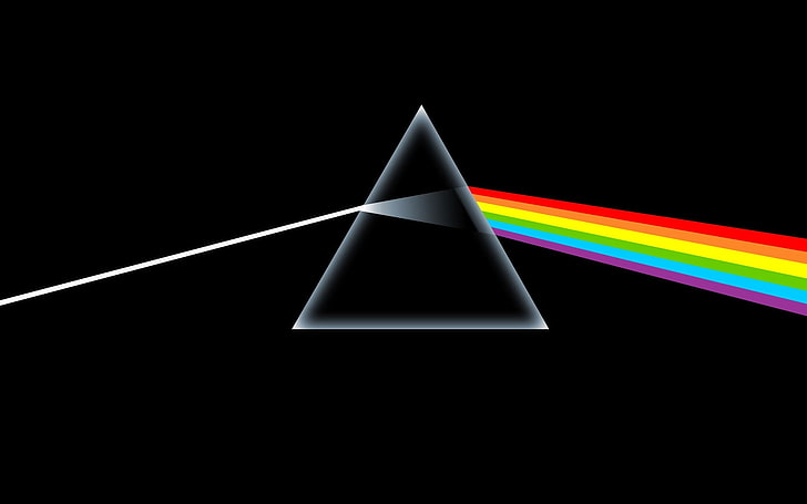Pink Floyd Prism lado oscuro de la luna 1920x1200 Space Moons HD Art, Pink Floyd, prisma, Fondo de pantalla HD