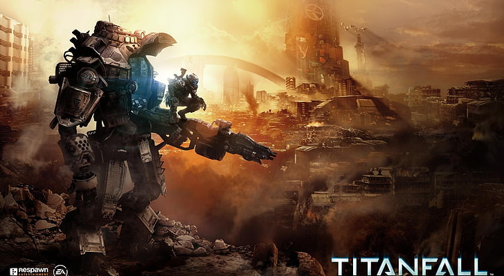 TitanFall.Wall, fondo de pantalla Titanfall, Juegos, Otros juegos, 2014, Fondo de pantalla HD