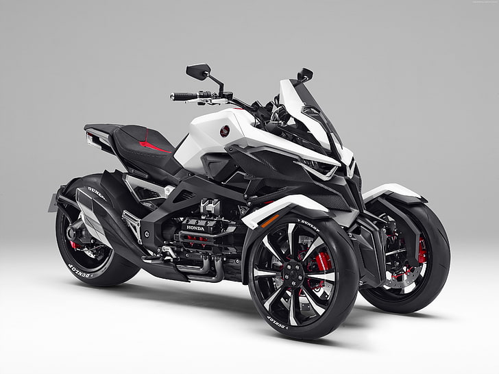 électrique, tricycle, Honda NEOWING, concept, Fond d'écran HD
