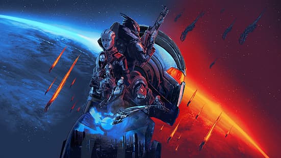 Mass Effect: Legendary Edition, Mass Effect, Mass Effect 2, Mass Effect 3, Videospiele, HD-Hintergrundbild HD wallpaper