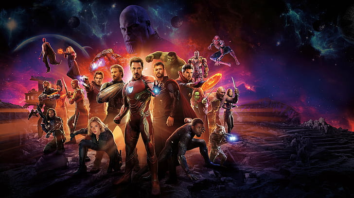 Avengers Infinity War Uluslararası Posteri, HD masaüstü duvar kağıdı