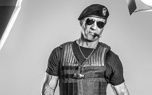 Sylvester Stallone in The Expendables 3, expendables, sylvester, stallone, HD wallpaper HD wallpaper