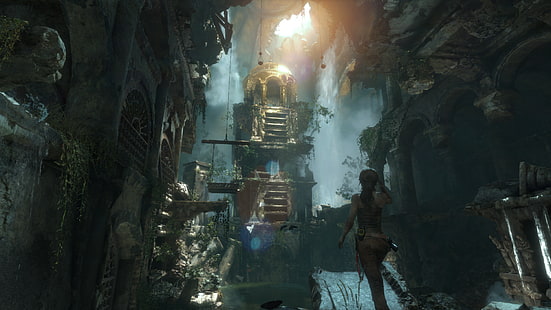 Bangkitnya Makam Raider, Lara Croft, Makam Raider, Wallpaper HD HD wallpaper