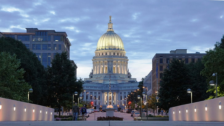Wisconsin State Capitol, HD-Hintergrundbild
