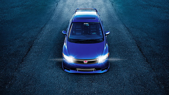 Honda Civic Si Mugen Lichter HD, Autos, Lichter, Honda, Civic, Mugen, Si, HD-Hintergrundbild HD wallpaper