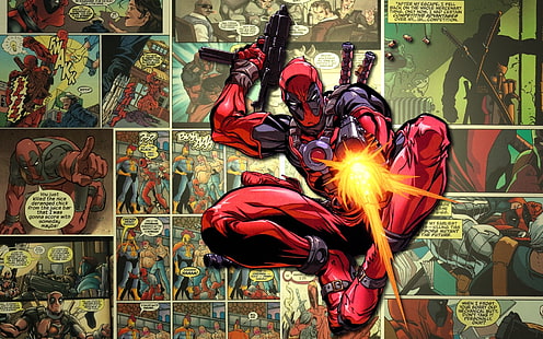 Deadpool HD, histórias em quadrinhos, deadpool, HD papel de parede HD wallpaper