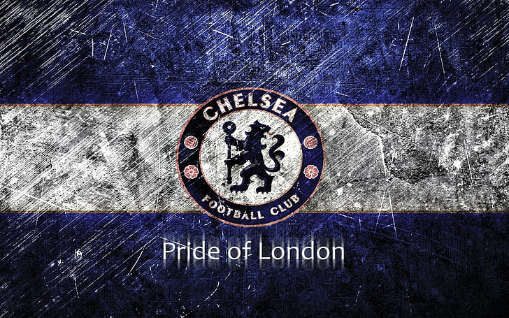 Chelsea Pride of London, tim sepak bola, logo Chelsea, Chelsea London, Wallpaper HD