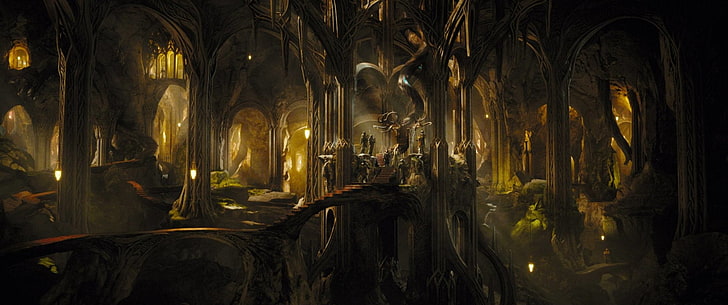 Película, El hobbit: la desolación de Smaug, Fondo de pantalla HD