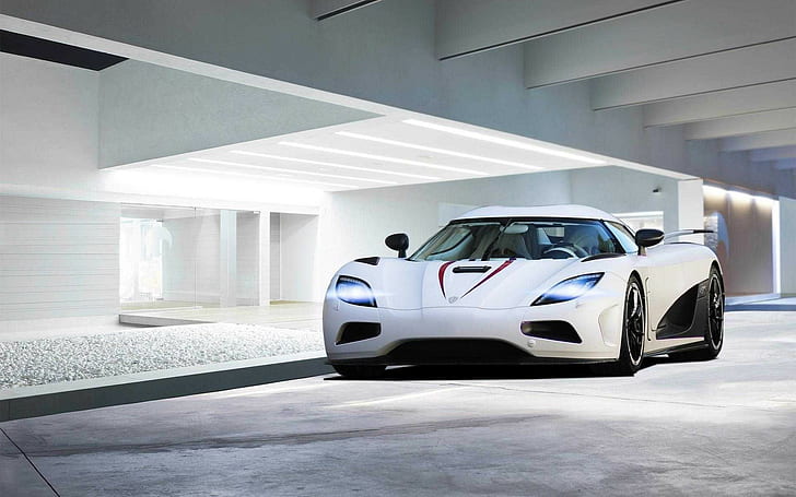 Koenigsegg, voiture, véhicule, voitures blanches, Top Gear, Fond d'écran HD