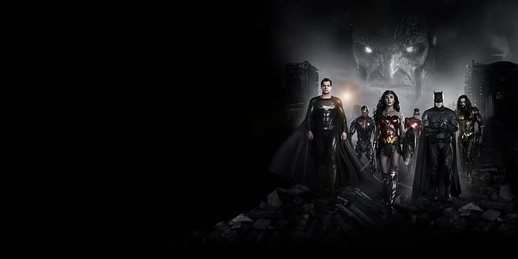 Zack Snyder's Justice League, Justice League, นิยายวิทยาศาสตร์, ภาพยนตร์, การ์ตูนดีซี, จักรวาลดีซี, วอร์เนอร์บราเธอร์ส, HBO Max, HBO, ซูเปอร์แมน, แบทแมน (2021), แบทแมน, วันเดอร์วูแมน, ไซบอร์ก (การ์ตูนดีซี), อควาแมน, แฟลช, วอลล์เปเปอร์ HD