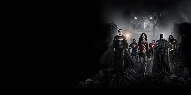 Zack Snyder's Justice League, Justice League, นิยายวิทยาศาสตร์, ภาพยนตร์, การ์ตูนดีซี, จักรวาลดีซี, วอร์เนอร์บราเธอร์ส, HBO Max, HBO, ซูเปอร์แมน, แบทแมน (2021), แบทแมน, วันเดอร์วูแมน, ไซบอร์ก (การ์ตูนดีซี), อควาแมน, แฟลช, วอลล์เปเปอร์ HD HD wallpaper