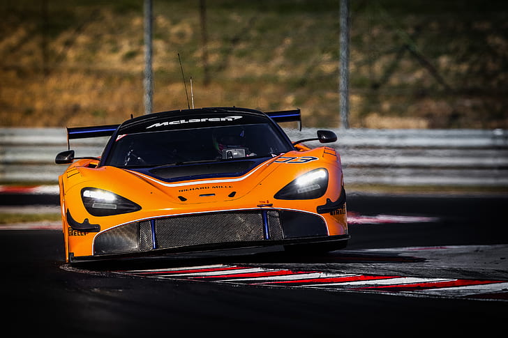 McLaren 720S GT3, 2019, Fondo de pantalla HD