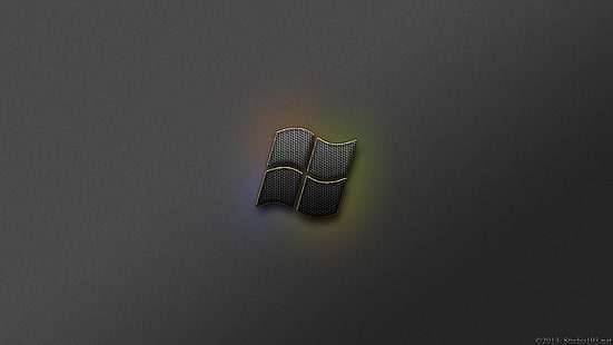 textile rayé blanc et noir, Microsoft Windows, logo, Fond d'écran HD HD wallpaper