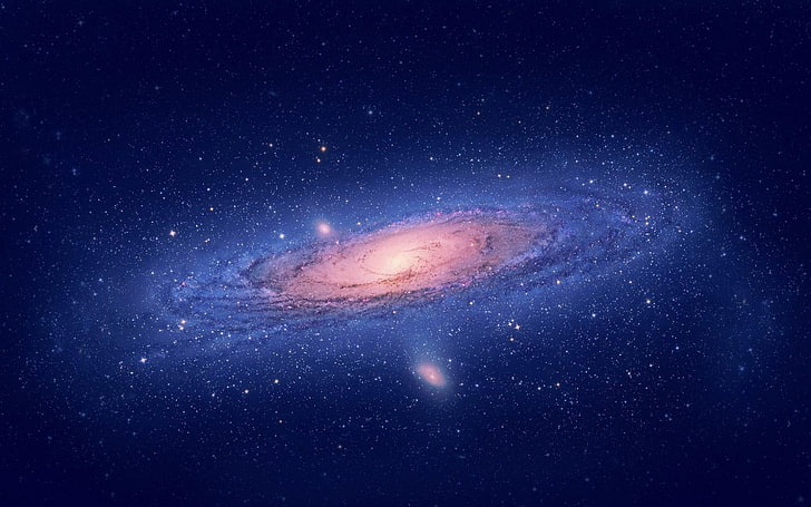 galaktyka gwiazdy wirują skrzep kosmiczna HD Wallpaper, mleczna ilustracja, Tapety HD