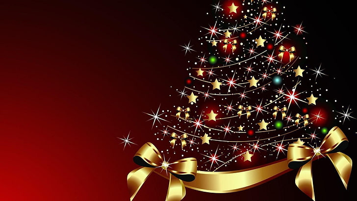 クリスマスの飾り、クリスマスツリー、クリスマス、クリスマスの飾り、装飾、クリスマスライト、休日、 HDデスクトップの壁紙