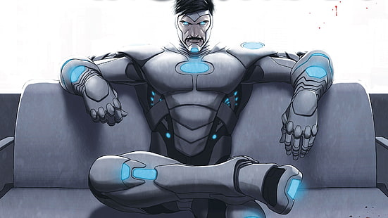 Mann mit Rüstungstapete, Comics, Marvel-Comics, Iron Man, Superior Iron Man, HD-Hintergrundbild HD wallpaper