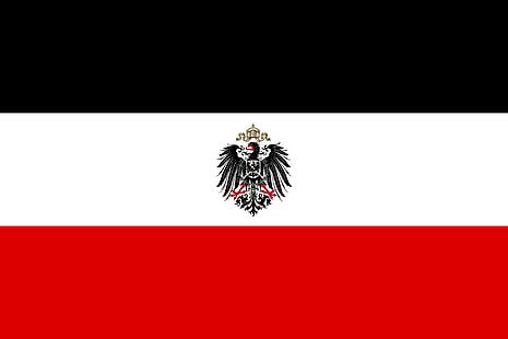  flag, German Empire, Germany, World War I, Reichsadler, HD wallpaper HD wallpaper